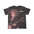 アパレル関連 けいおん! 平沢唯オールプリントTシャツ CHARCOAL XL