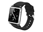 iWatchz CLRCHR22BLK Q Collection Wrist Strap for iPod Nano 6G-Black