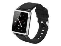iWatchz CLRCHR22BLK Q Collection Wrist Strap for iPod Nano 6G, Black