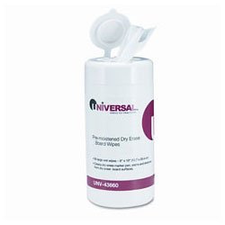 Childrens Toyshop  Toys : UNV43660 - Dry Erase Board Cleaning Wipes