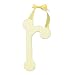 Yellow Gingham Hanging Letter - R