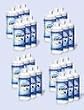 Vitaplen 12 Bottles of Liquid Vitamins Over 160 Vitamins