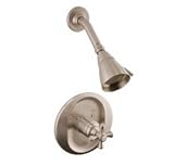 Graff G-7100-C3S-BN Pesaro Transitional Pressure Balance Shower Set, Brushed Nickel