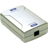 Cables To Go - Digital audio adapter - RCA (F) - TOSLINK (F) - silver