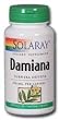 Damiana Leaves 370 mg By Solaray - 100 Capsules Damiana Leaves 370 mg By Solaray - 100 Capsules