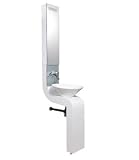 Sass Freestanding Vanity Unit White - LF201 - HUDSON REED