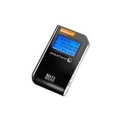 Maxfield MAX P-X PHOTO Tragbarer MP3-Player 6 GB schwarz