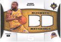 2007 Ultimate Authentic Baron Davis Dual Game-Worn Jersey Card