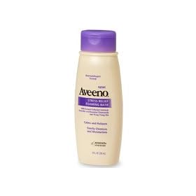 Aveeno Stress Relief Foaming Bath with Natural Colloidal Oatmeal 10 fl oz (295 ml)