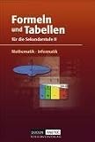 Produkt-Bild: Duden Formeln und Tabellen - Mathematik - Informatik: Sekundarstufe II - Formelsammlung