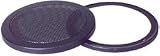 6 2-Piece Steel Mesh Speaker Grill Black