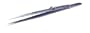 DIAMOND TWEEZER PEER VIGOR STAINLESS STEEL MATT FINISH WITH SLIDE LOCK MR