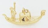 Italian Gondola Charm -A0434