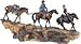StealStreet SS-G-11368, Western Collection Pack String Riders Cowboy Decoration Figurine Decor