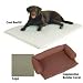 K&H Cool Bed 3 Large Cool Cover Bolster Sheet, Cappuccino