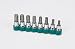 Automotive : 8 Piece 3/8'' Drive Metric Hex Bit Socket Set