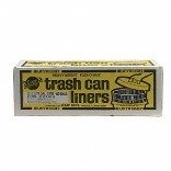 Warp Brothers HB33-60 33 Gallon 33 x 40 Trash Can Liner  (Pack of 60)