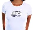 Volleyball Sign Language Cap Sleeve T-Shirt