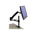 Lx Desk Mount Arm Black
