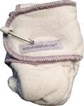Sustainablebabyish Snapless Mini Cloth Diaper - Thistle