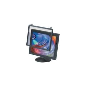 3M Black Framed Anti-Glare Filter for Standard LCD CRT Desktop Monitor fits 14 - 16 LCDs... by 