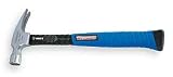 Westward 2FGL9 Framing Hammer, 22 Oz, Fiberglass, Milled