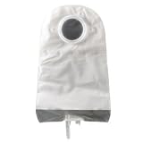 SUR-FIT Natura Standard Urostomy 10" Pouch with Bendable Tap - 2 3/4" Flange - Transparent - Box