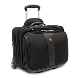 Wenger Patriot Rolling Case Blk Up To 17IN Laptop with notebook Case