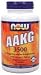 NOW Foods AAKG 3500 180 Tabs L-Arginine-alpha-ketoglutarate