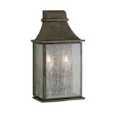 World Imports 61314-06 Revere 2 Light Exterior Wall Lantern, Flemish