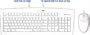 Matias Usb 2.0 Keyboard & Mouse White Ma