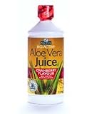 Aloe Pura Aloe Vera Juice Max Strength Cranberry 1ltr