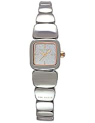 Ted Baker Womens TE4047 Right on Time Custom Square Analog Case Watch