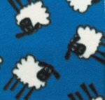 CozyBear B001 Blue Sheep Baby Blankets - Size 70x100cm