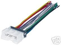 Stereo Wire Harness Hyundai Elantra 01 02 03 04 05 (car radio wiring installation parts)