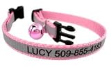 Personalized Reflective Cat Collars