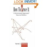 How to Prove It: A Structured Approach by Daniel J. Velleman