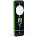 Kiwali Sticker for iPod Shuffle - Toxic Rose - Neon Green