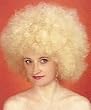 Blonde Afro Costume Wig - Jumbo Deluxe