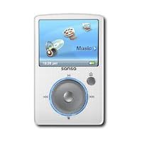 SanDisk Sansa Fuze 4 GB Video MP3 Player (White)