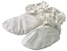 Sckoon Organic Cotton Frilled Baby Booties (Size=One_size)