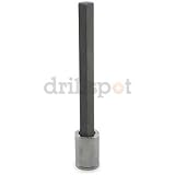 Westward 1EZL7 Hex Bit Socket, 3/8 In Dr, 8mm, 5 7/8 In L
