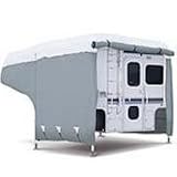 Classic Accessories 80-036-143101-00 Deluxe Camper Cover Model 1 - Gray and White
