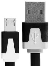 Deals and Bargains ® 1 pcs 3ft (THREE FEET) Black Micro USB SYNC Cable Cord Charger For Google Nexus 7, Google Nexus 10, Google Nexus 4, Samsung Galaxy Tab, Samsung Galaxy Note, Samsung Galaxy S3/S4, Nokia Lumia, and Most Android Tablets, Android Phones, and Windows Phones (Black)