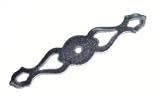 Amerock Inspirations 4 1/2 Knob Backplate Weathered Nickel