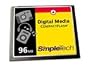 SimpleTech STI-CF/96 96MB CompactFlash Card for Digital Cameras and PDAs