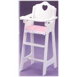 Doll Highchair - Buy Doll Highchair - Purchase Doll Highchair (Badger Basket, Toys & Games,Categories,Dolls,Accessories)