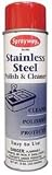 STAINLESS STEEL POLISH & CLEANER -- 15 OZ. AERO.