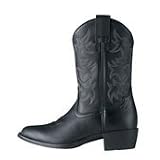 Ariat Childrens Heritage Western Boots - Black by Ariat