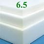Two Ortho-pedic Contour Pillows With This Soft Sleeper 6.5 Queen 3 Inch Memory Foam Mattress Pad Topper